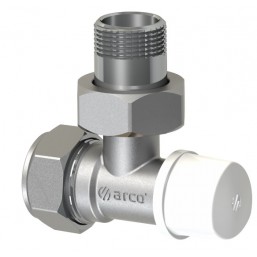 Клапан запорный угловой радиаторный TEIDE PLUS, 507210