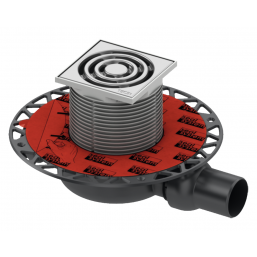 Трап дренажный TECEdrainpoint S 110, низкий с универсальным фланцем Seal System, 3601100