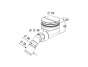 Сифон для поддона Radaway TURBOFLOW TB90PW, белый