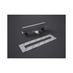 Линейный трап Radaway 550 Slim , 5L055S, хром