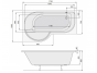 Аэро- и гидромассажная ванна Poolspa Intea 170x100 L Smart 2 +, PHAQW10ST2C1960