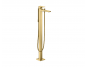 Смеситель для ванны напольный Hansgrohe Metropol 32532990, золотой