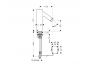 Смеситель для раковины Hansgrohe Axor Starck 10101000, хром