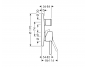Смеситель для ванны Hansgrohe Axor Starck 10418000, хром