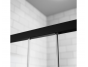 Левая часть душевой кабины Radaway Idea Black KDD 100 Left 387062-54-01L, черный