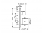 Термостат Hansgrohe Axor Starck X 10726000, хром
