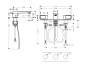 Смеситель для раковины Hansgrohe Axor Urquiola 50 11040000, хром