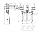 Смеситель для раковины Hansgrohe Axor Urquiola 50 11041000, хром