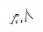 Смеситель на край ванны Hansgrohe Axor Starck Organic 12425000, хром