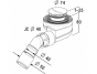 Сифон для поддона  ТВ 50Р, хром