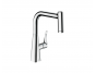 Смеситель для кухни Hansgrohe Metris 220 14834000, хром