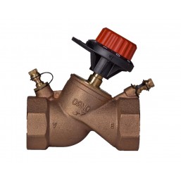 Балансировочный клапан Comap 751 с двумя измерительными ниппелями без дренажа 2