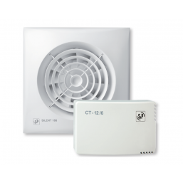 Вентилятор S&P SILENT-100 CZ 12V+CT-12/14 R