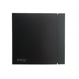 Вентилятор S&P SILENT-100 CRZ MATT BLACK DESIGN (таймер)