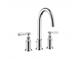 Смеситель Hansgrohe Axor Montreux для раковины 180, 3 отверстия, со сливной гарнитурой, 16514000, хром