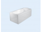 Экран для ванны Poolspa Klio, Linea, Muza 140x70 L, PWOHD10OWL00000