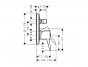 Смеситель для ванны Hansgrohe Metropol Classic 31345090, золотой