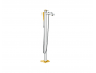 Смеситель для ванны напольный, с рычаговой рукояткой Hansgrohe Metropol Classic 31445090, золотой