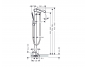 Смеситель для ванны напольный, с рычаговой рукояткой Hansgrohe Metropol Classic 31445090, золотой