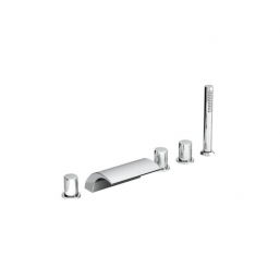 Смеситель врезной каскадный для ванн WF 025.00, X070060