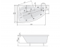Гидромассажная ванна Poolspa Nicole 160x95 R Economy 1, PHANF10SO1C0000