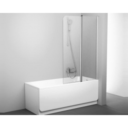 Шторка для ванны Ravak Chrome CVS2-100 L хром+транспарент, 7QLA0C00Z1